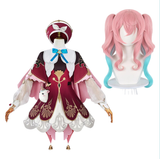 Honkai: Star Rail Costume Hyacine Cosplay Red Dress For Adult Female Halloween Carnival Suit