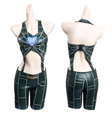 JoJo‘s Bizarre Adventure Jolyne Cujoh Cosplay Costume Outfits Halloween Carnival Suit
