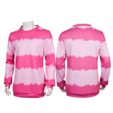 Kpop Demon Hunters Costume Boygroup BOBBY Cosplay Pink Shirt For Adult Man Halloween Carnival Suit