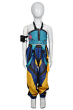 Kpop Demon Hunters Costume Kids Zoey Cosplay Blue Suit For Children Female Halloween Carnival Suit