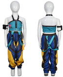 Kpop Demon Hunters Costume Kids Zoey Cosplay Blue Suit For Children Female Halloween Carnival Suit