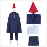 Over the Garden Wall Wirt Cosplay Costume Blue Outfits Halloween Carnival Suit