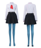 Hexed Billie White School Uniform for Kids Children Cosplay Costume Halloween Carnival Party Suit