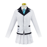 Blue Archive Ushio Noa White School Uniform Set Cosplay Costumes Halloween Carnival Suit