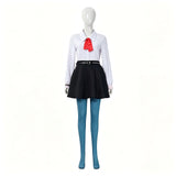 Hexed Billie White School Uniform for Kids Children Cosplay Costume Halloween Carnival Party Suit
