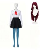 Hexed Billie White School Uniform for Kids Children Cosplay Costume Halloween Carnival Party Suit