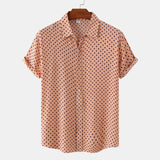 Road House Dalton Movie Polka Dots Button Front Shirt Cosplay Costume