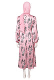 The White Lotus Costume Tanya McQuoid Cosplay Pink Dress For Adult Female Halloween Carnival Suit