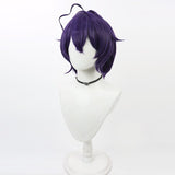 Mahou Shoujo ni Akogarete Hiiragi Utena Anime Character  Cosplay Purple Wig Heat Resistant Synthetic Hair Accessories Props