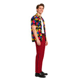 Ace Ventura Jr Pet Detective Ace Ventura Printed Shirt Set Cosplay Costume Halloween Carnival Party Suit