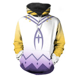 Hazbin Hotel Adam Cosplay Hoodie 3D Printed Hooded Sweatshirt Unisex Hoodie Men Women Casual Streetwear Pullover