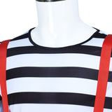 Alice in Wonderland Dum Cosplay Costume For Adult Male Halloween Carnival Party Suit