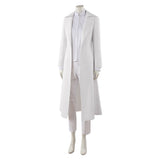 Alien Stage Ivan White Trench Coat Set Cosplay Costume Halloween Carnival Party Suit