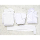 Alien Stage Ivan White Trench Coat Set Cosplay Costume Halloween Carnival Party Suit