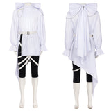 Alien Stage Luka White Outfit Cosplay Costume Halloween Carnival Party Suit