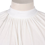 Alien Stage Luka White Outfit Cosplay Costume Halloween Carnival Party Suit