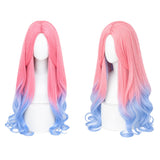 Alien Stage MIZi Pink and Blue Cosplay Wig Heat Resistant Synthetic Hair Carnival Halloween Party Props