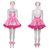Alien Stage MIZi Women Pink Dress Cosplay Costume Halloween Carnival Party Suit