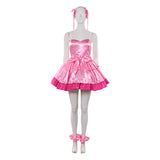 Alien Stage MIZi Women Pink Dress Cosplay Costume Halloween Carnival Party Suit