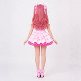 Alien Stage MIZi Women Pink Dress Cosplay Costume Halloween Carnival Party Suit