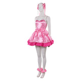 Alien Stage MIZi Women Pink Dress Cosplay Costume Halloween Carnival Party Suit