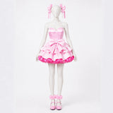 Alien Stage MIZi Women Pink Dress Cosplay Costume Halloween Carnival Party Suit