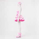 Alien Stage MIZi Women Pink Dress Cosplay Costume Halloween Carnival Party Suit