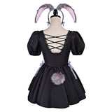Alien Stage Sua Black Bunny Girl Dress Cosplay Costume Halloween Carnival Party Suit
