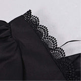 Alien Stage Sua Black Bunny Girl Dress Cosplay Costume Halloween Carnival Party Suit