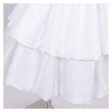 Alien Stage Sua Childhood Women White Dress Cosplay Costume Halloween Carnival Party Suit