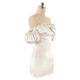 Alien Stage Sua White Dress Cosplay Costume Halloween Carnival Party Suit