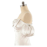 Alien Stage Sua White Dress Cosplay Costume Halloween Carnival Party Suit