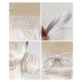 Alien Stage Sua White Dress Cosplay Costume Halloween Carnival Party Suit