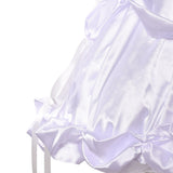 Alien Stage Sua Women White Dress Cosplay Costume Halloween Carnival Party Suit