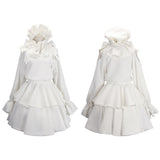 Alien Stage Sua Young Vers Women White Dress Cosplay Costume Halloween Carnival Party Suit