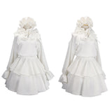 Alien Stage Sua Young Vers Women White Dress Cosplay Costume Halloween Carnival Party Suit