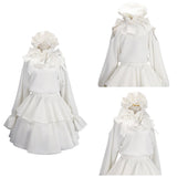 Alien Stage Sua Young Vers Women White Dress Cosplay Costume Halloween Carnival Party Suit