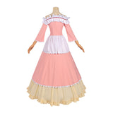 Always a Catch Maria Annunziata Pink Dress Cosplay Costume Halloween Carnival Party Suit