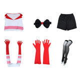 Angel Dust Cosplay Costume Outfits Halloween Carnival Suit