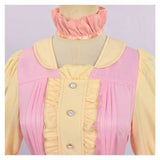 Anya Forger Women Pink Dress Cosplay Costume Halloween Carnival Party Suit