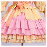 Anya Forger Women Pink Dress Cosplay Costume Halloween Carnival Party Suit