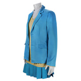 Ao no Hako Kano Chinatsu Blue Dress Cosplay Costume Halloween Carnival Party Suit