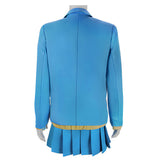 Ao no Hako Kano Chinatsu Blue Dress Cosplay Costume Halloween Carnival Party Suit