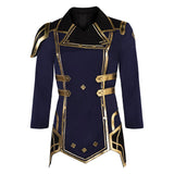 Arcane: League of Legends (2024) Season 2 Caitlyn the Sheriff of Piltover Blue Coat Cosplay Outfit Halloween Carnival Suit