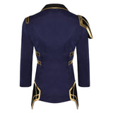 Arcane: League of Legends (2024) Season 2 Caitlyn the Sheriff of Piltover Blue Coat Cosplay Outfit Halloween Carnival Suit