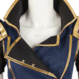 Arcane: League of Legends (2024) Season 2 Vi Blue Officer Uniform Outfit Cosplay Costume Halloween Carnival Suit