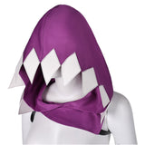 Arcane: League of Legends Season 2 Jinx Purple Hood Carnival Halloween Party Props