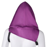 Arcane: League of Legends Season 2 Jinx Purple Hood Carnival Halloween Party Props