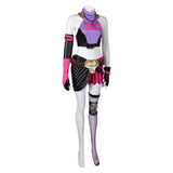 Arcane: League of Legends Season 2 Jinx Purple Outfits Cosplay Costume Halloween Carnival Suit