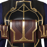 Arcane: League of Legends Season 2 Officer Enforcer Maddie Nolan Blue Uniform Cosplay Costume Outfits